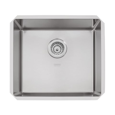 Cuba de Embutir Quadrum 45 U Tramontina 45 X 40 X 20 Cm em Aço Inox Acetinado