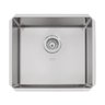 Cuba de Embutir Quadrum 45 U Tramontina 45 X 40 X 20 Cm em Aço Inox Acetinado - 1