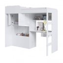 Ver imagem 4 de Quarto Juvenil com Cama Alta 80 Lion e Cama 80 Tókio