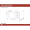Forno Eletrico Fischer Fit Line Embutir 48l Frontal Inox 127v - 2