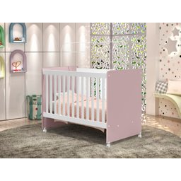 Berço Americano Rosa-branco Catatau - 2