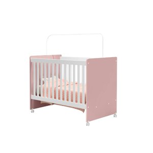 Berço Americano Rosa-branco Catatau