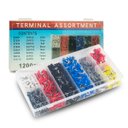 Ver imagem 1 de Kit Terminal Tubular Ilhós Isolante 1200 Unidades 8 Modelos Cobre Estanhado