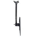 Ver imagem 5 de Suporte de Teto Giratório TV 26 a 75 Polegadas até 40kg Vesa 100x100 a 400x400 Giro 360° A05V4 Elg