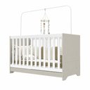 Ver imagem 2 de Berço 3 em 1 para Colchão 60 x 130 cm Multimóveis Off White/Branco