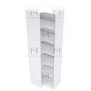 Ver imagem 3 de MÓDULO CLOSET DE CANTO COM PRATELEIRAS A210 X L67 X L47 M358.B MUNDI MOVEIS