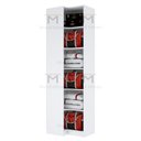 Ver imagem 4 de MÓDULO CLOSET DE CANTO COM PRATELEIRAS A210 X L67 X L47 M358.B MUNDI MOVEIS
