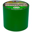 Ver imagem 2 de Fita Demarcação Pvc 100mm X 30m Sinalização Cores Variedades Verde