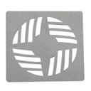 Ver imagem 1 de Grelha Quadrada 9,4 X 9,4cm em Abs Cromado