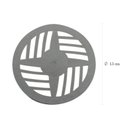 Ver imagem 2 de Grelha Redonda com Diâmetro de 15cm em Abs Cromado Modelo Ii Astra