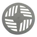 Ver imagem 1 de Grelha Redonda com Diâmetro de 15cm em Abs Cromado Modelo Ii Astra