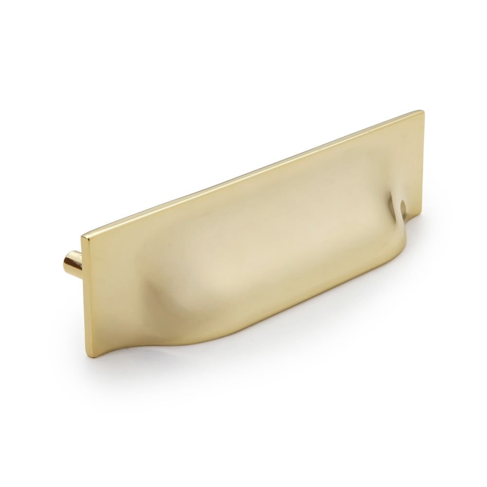 Puxador Pipe Simétrico 120mm Dourado Matte Zen Design Zp5780.955