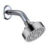 Ducha Fit Redonda Abs Cromada C/ Diametro 9 Cm - Inova - 1