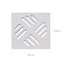 Ver imagem 2 de Grelha Quadrada 9,4 X 9,4 Cm em Alumínio Astra