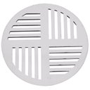 Ver imagem 1 de Grelha Redonda com Diâmetro de 15cm em Alumínio Astra