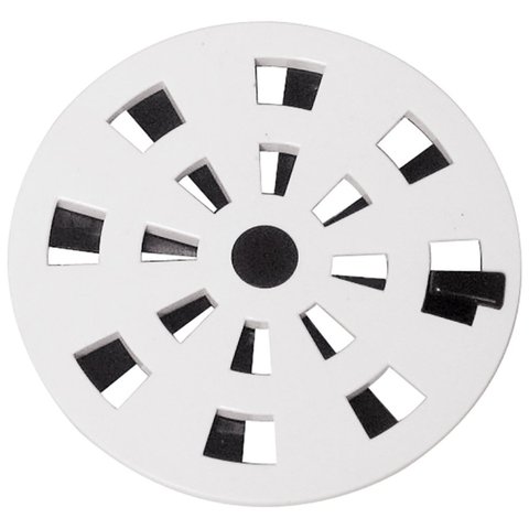 Grelha Redonda com Diâmetro de 9,7cm e Anti-inseto em Pvc Astra