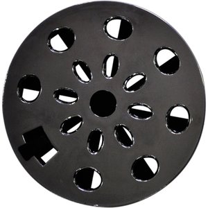 Grelha Redonda com Diâmetro de 9,7cm e com Anti-inseto em Abs Cromado Modelo Ii Astra