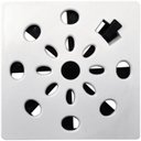 Ver imagem 1 de Grelha Quadrada 9,4 x 9,4cm com Anti-Inseto em PVC Astra Branco