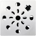 Ver imagem 1 de Grelha Quadrada 9,4 X 9,4cm com Anti-inseto em Pvc Astra