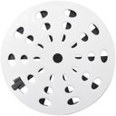 Ver imagem 1 de Grelha Redonda Diâmetro de 15cm com Anti-Inseto em PVC Modelo Ii Astra Branco