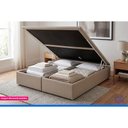 Ver imagem 2 de Cama Box Baú Viuva Costa Rica Suede Clean Viuva