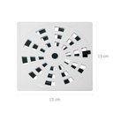 Ver imagem 2 de Grelha Quadrada 15 X 15cm com Anti-inseto em Pvc Modelo Ii Astra