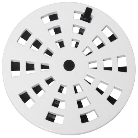Grelha Redonda com Diâmetro de 15cm e com Anti-inseto em Pvc Astra