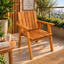 Ver imagem 1 de Banco Poltrona 1 Lugar em Madeira Maciça
