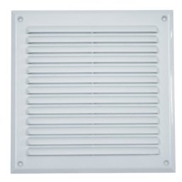 Grelha para Ventilação Quadrada 22x22cm com Tela Astra - 1