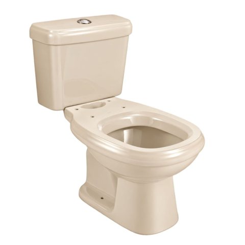 Kit Bacia para Caixa Acoplada Sabatini Palha - IP5101 - Icasa + Caixa para Bacia Acoplada Sabatini P