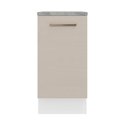 Ver imagem 7 de Balcão 40 Cm 1 Porta Branco/crema Agata Madesa