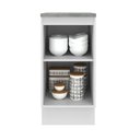 Ver imagem 4 de Balcão 40 Cm 1 Porta Branco/crema Agata Madesa
