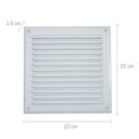 Ver imagem 3 de Grelha para Ventilação Quadrada 22x22cm sem Tela Astra