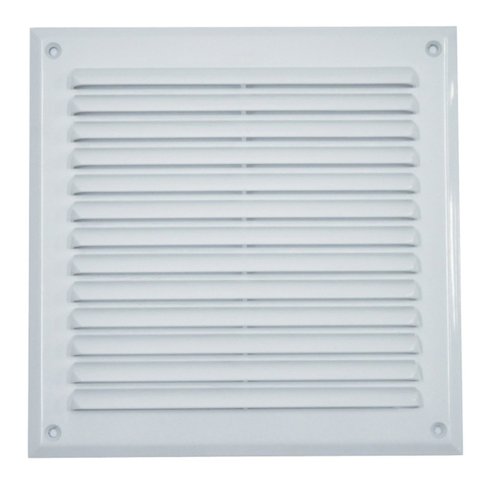 Grelha para Ventilação Quadrada 22x22cm sem Tela Astra