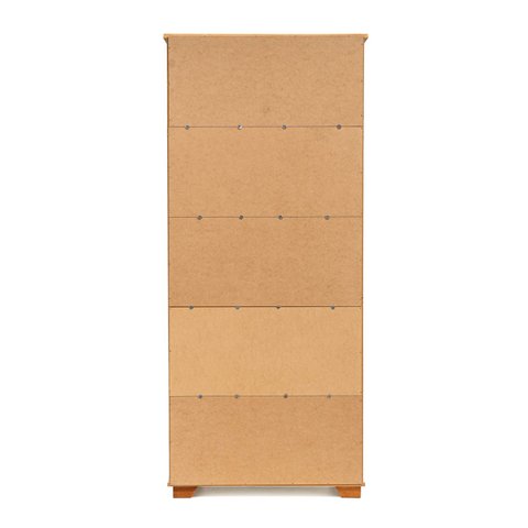 Estante de Livros Pés em Madeira Maciça 4 Prateleiras 78cmx178,2cm Ananda CabeCasa MadeiraOriginals