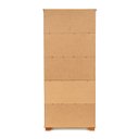 Ver mais imagens de Estante de Livros Pés em Madeira Maciça 4 Prateleiras 78CMX178,2cm Ananda CabeCasa MadeiraOriginals Branco/Off White/Mel