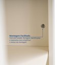 Ver imagem 5 de Estante de Livros Pés em Madeira Maciça 4 Prateleiras 78CMX178,2cm Ananda CabeCasa MadeiraOriginals Branco/Off White/Mel
