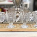 Ver imagem 2 de Jogo 10 Xícaras de Café Vidro Transparente Imperial Cristal 100ml Lyor