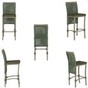 Ver imagem 3 de Mesa Bistro e 4 Banquetas Roma Fendi Corda Náutica 13 Trama Original