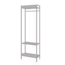 Ver imagem 6 de Estante Closet Arara 187x60cm 3 Prateleiras Active Yescasa Branco/Chess