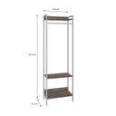 Ver imagem 4 de Estante Closet Arara 187x60cm 3 Prateleiras Active Yescasa