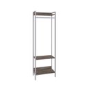 Ver imagem 3 de Estante Closet Arara 187x60cm 3 Prateleiras Active Yescasa