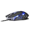 Mouse Gamer Warrior Keon 3200Dpi Preto E Azul Com Fio - 2