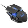 Mouse Gamer Warrior Keon 3200Dpi Preto E Azul Com Fio - 1