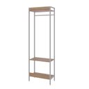 Ver imagem 6 de Estante Closet Arara 187x60cm 3 Prateleiras Active Yescasa