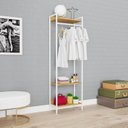 Ver imagem 7 de Estante Closet Arara 187x60cm 3 Prateleiras Active Yescasa