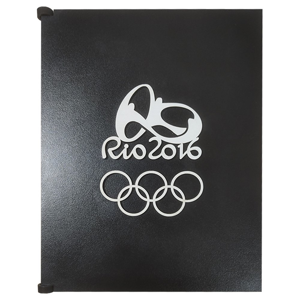Caixa Quadro Porta Moedas das Olimpiadas em Madeira MDF Colecao 17 Moedas Jogos Olimpicos Reforçado - 2