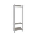 Ver imagem 3 de Estante Closet Arara 187x60cm 3 Prateleiras Active Yescasa Branco/Snow