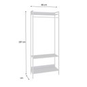 Ver imagem 4 de Estante Closet Arara 187x80cm 3 Prateleiras Active Yescasa