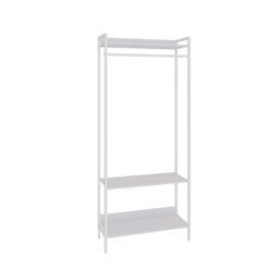 Estante Closet Arara 187x80cm 3 Prateleiras Active Yescasa - 3